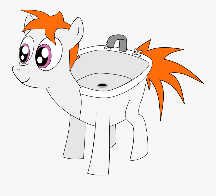 Sink Clipart Bathroom Cartoon - Cartoon, Transparent Clipart