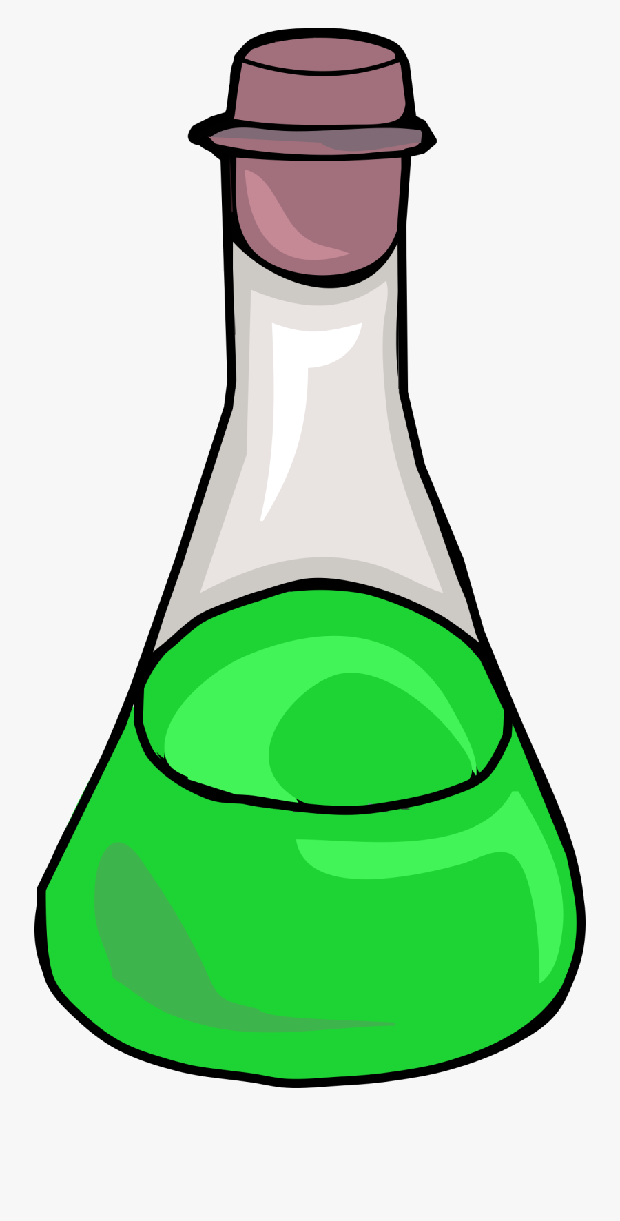 Clipart - Science Bottle Png, Transparent Clipart