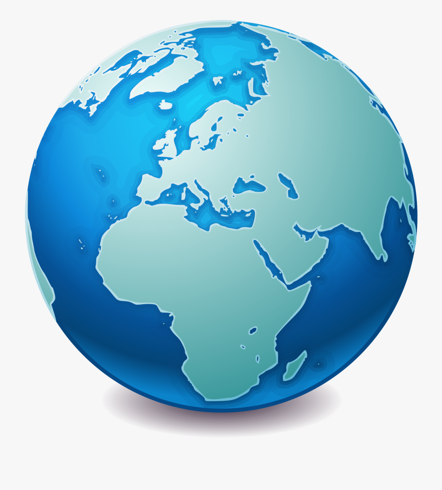 World Png Image Clipart Free - Round World Map Png, Transparent Clipart
