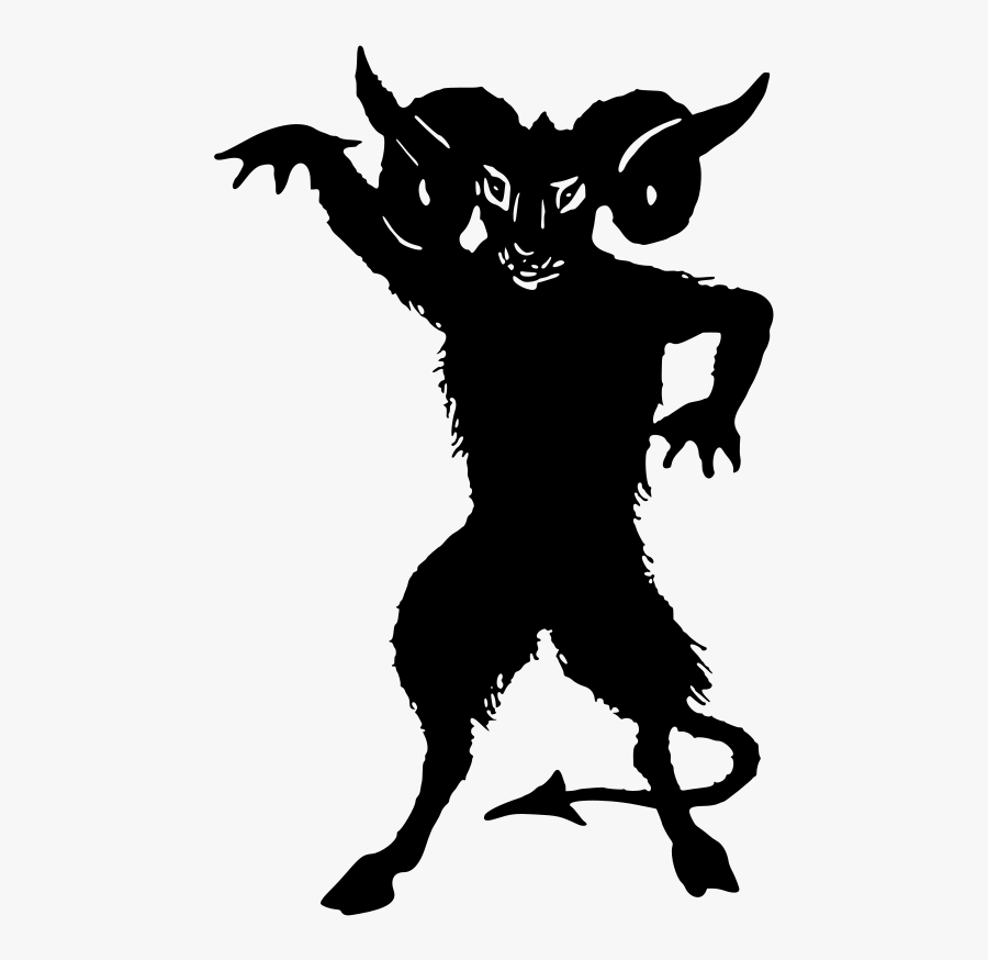 Art,silhouette,werewolf - Demonio Png, Transparent Clipart