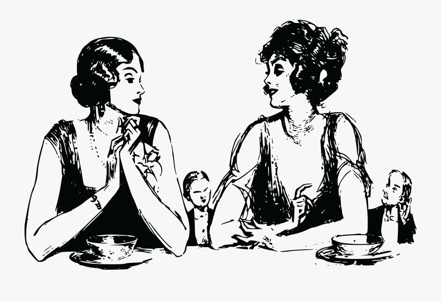 Png Stock Two Women Talking Clipart - Best Friendships Are Built, Transparent Clipart