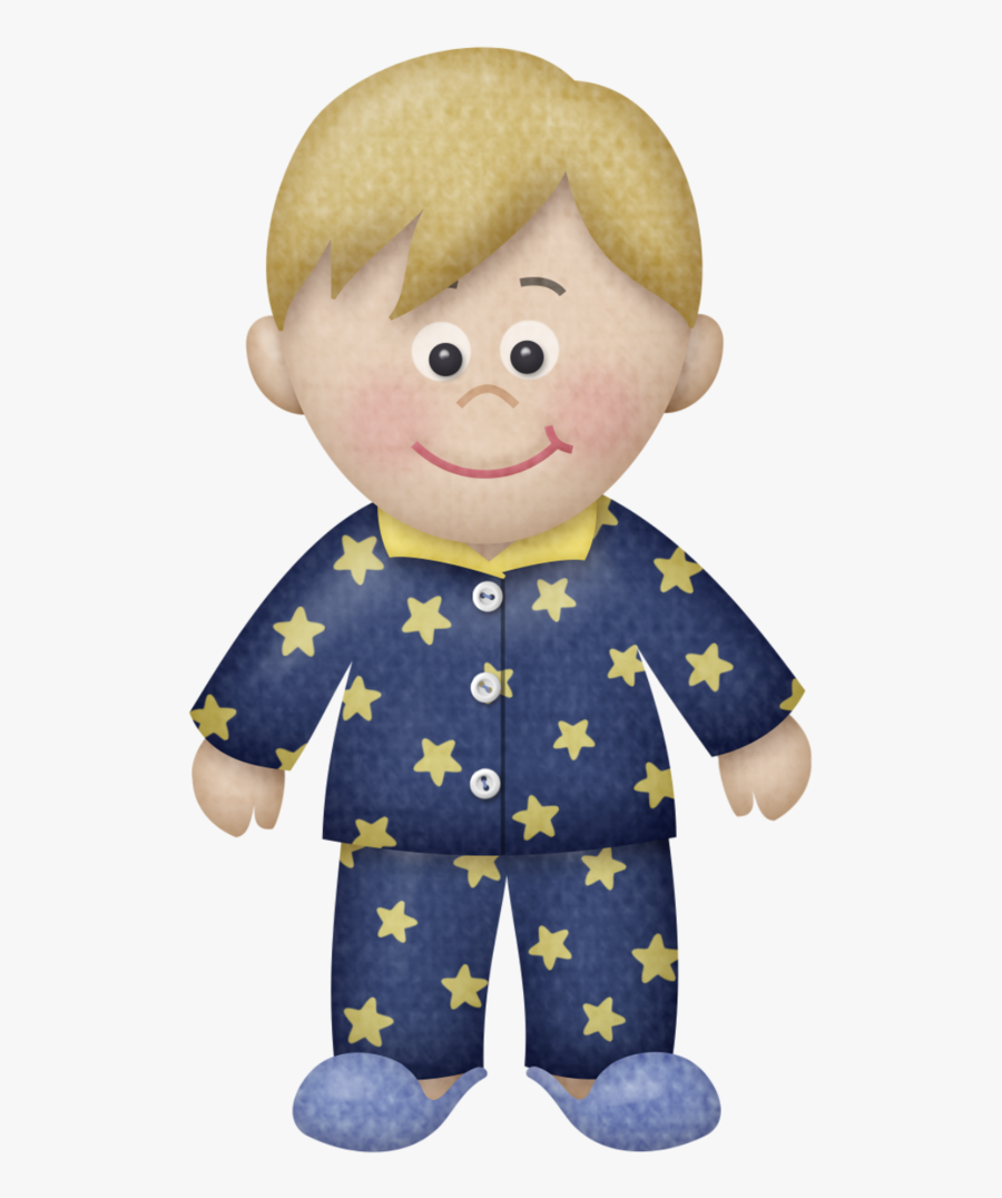 Lliella Pjkids Jammieboy B - Boy In Pajamas Clipart, Transparent Clipart