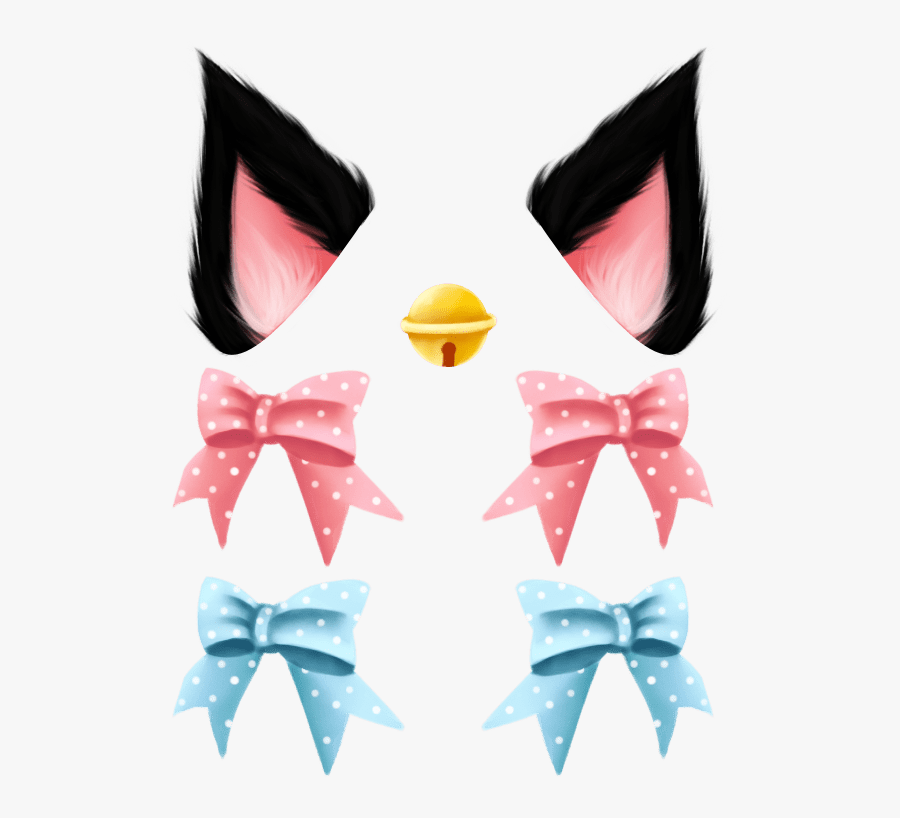 Clip Art Cat Ears Clipart Library - Transparent Cat Ears Png, Transparent Clipart