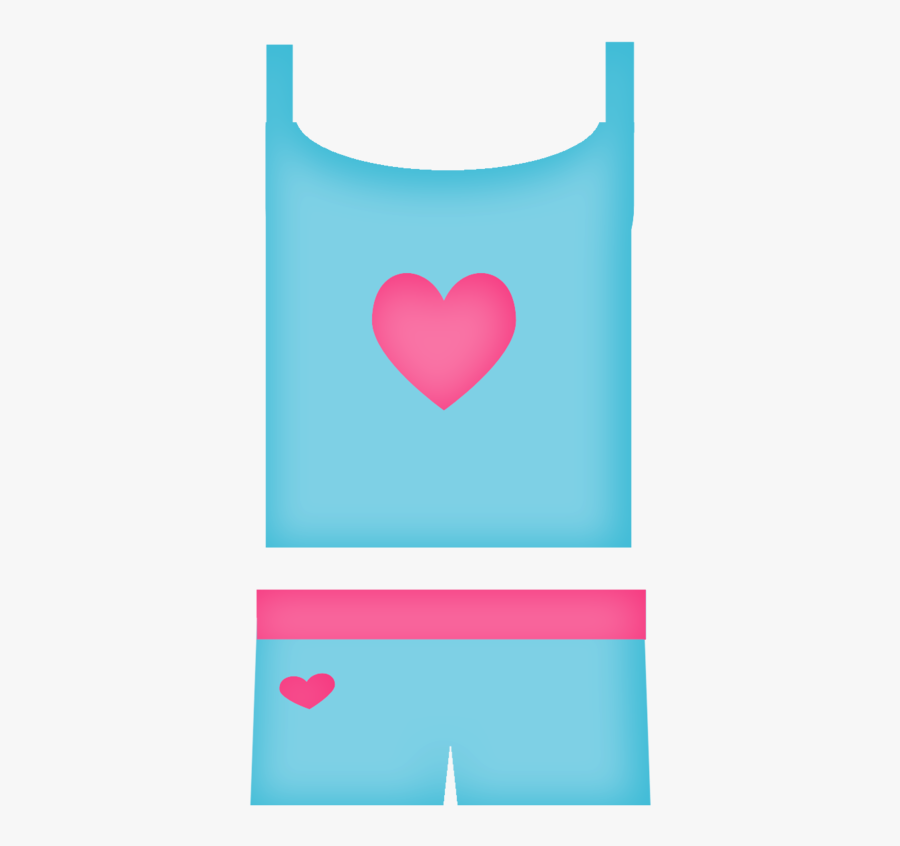 Fiesta Spa, 18 Inch Doll, Girls Weekend, Pajama - Heart, Transparent Clipart