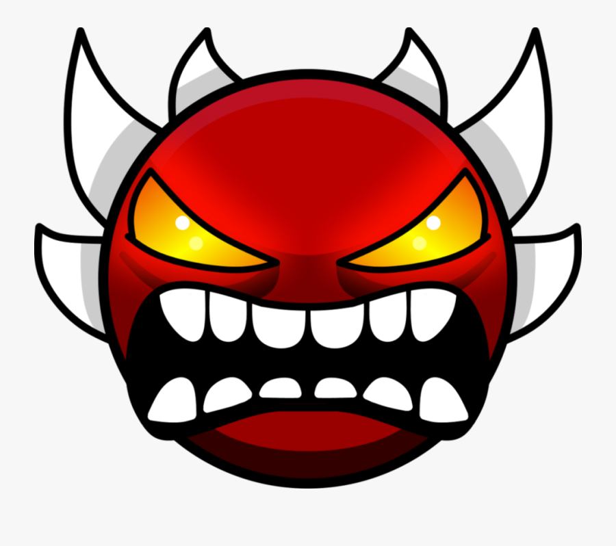 Demon Png Image Purepng - Geometry Dash Demon Png, Transparent Clipart