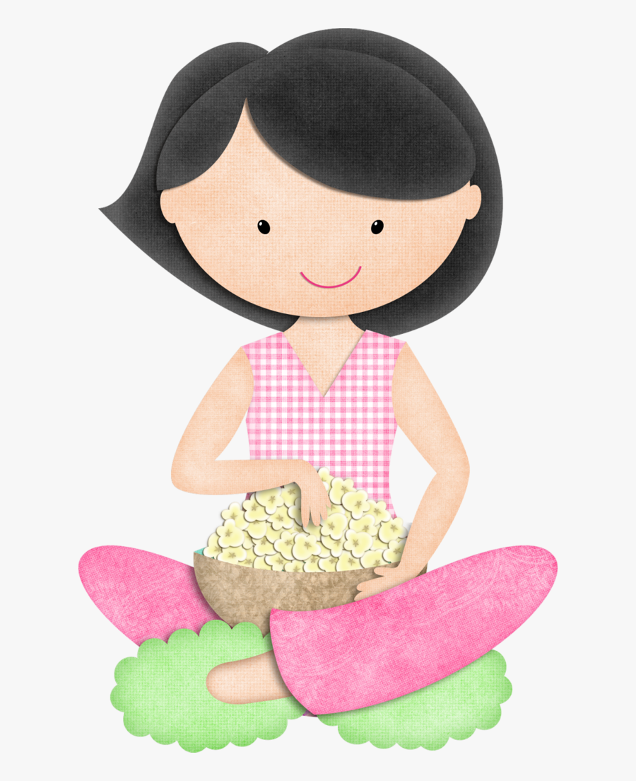 Dibujos Fiesta Spa - Desenho Boneca Festa Do Pijama, Transparent Clipart