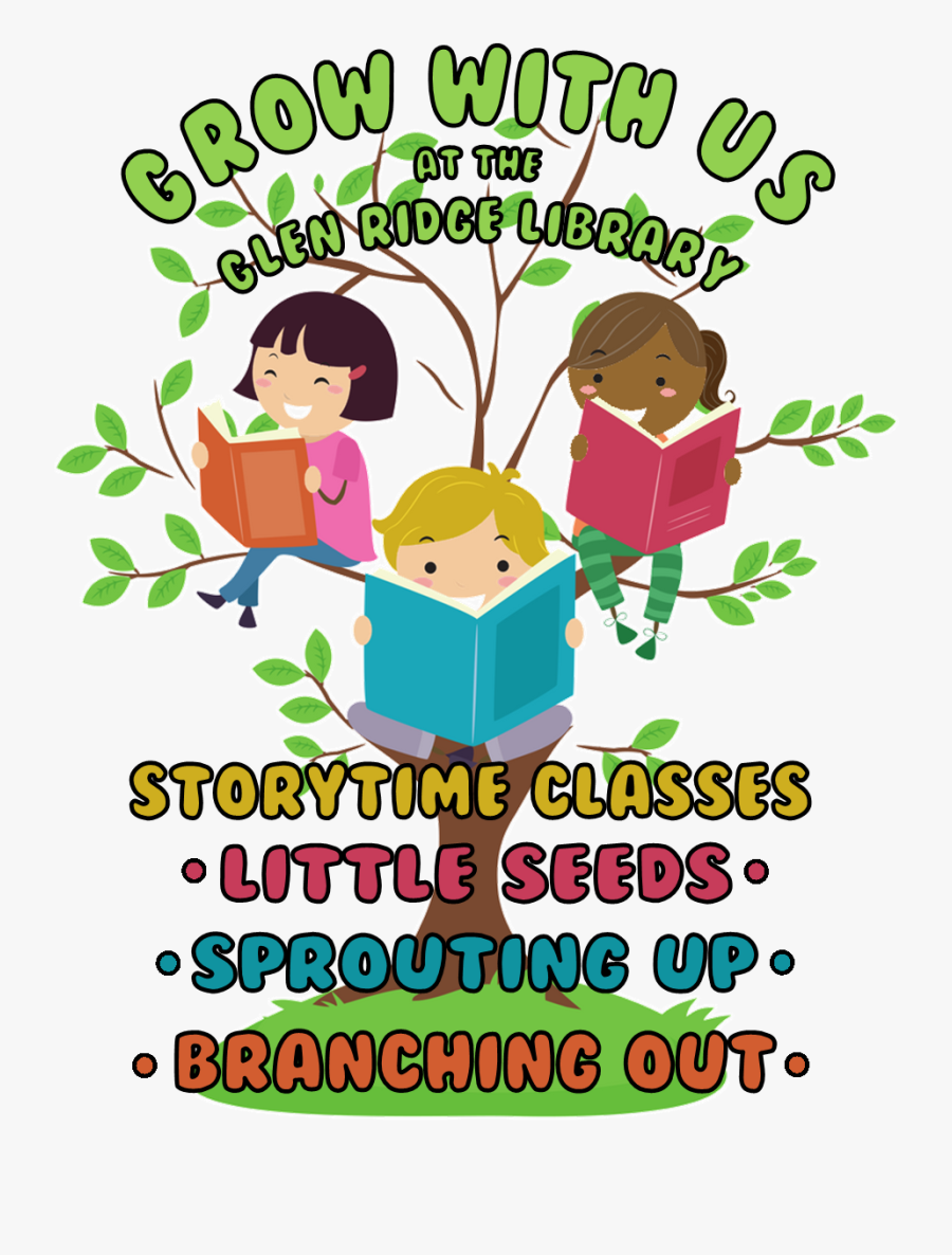 Storytimes How Can A - Tree With Books Clipart, Transparent Clipart