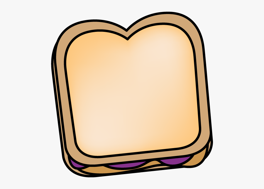 Peanut Butter And Jelly Sandwich, Transparent Clipart