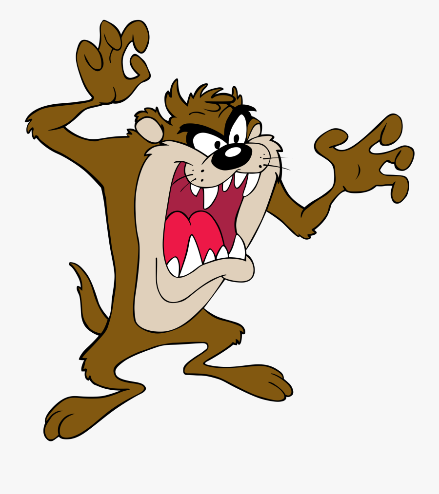 Clip Art Cartoon Devil - Tasmanian Devil Looney Tunes, Transparent Clipart