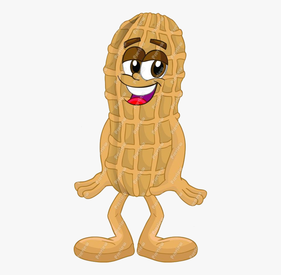 Peanut Free Printable Clipart And Coloring Pages Transparent - Peanut Clip Art, Transparent Clipart