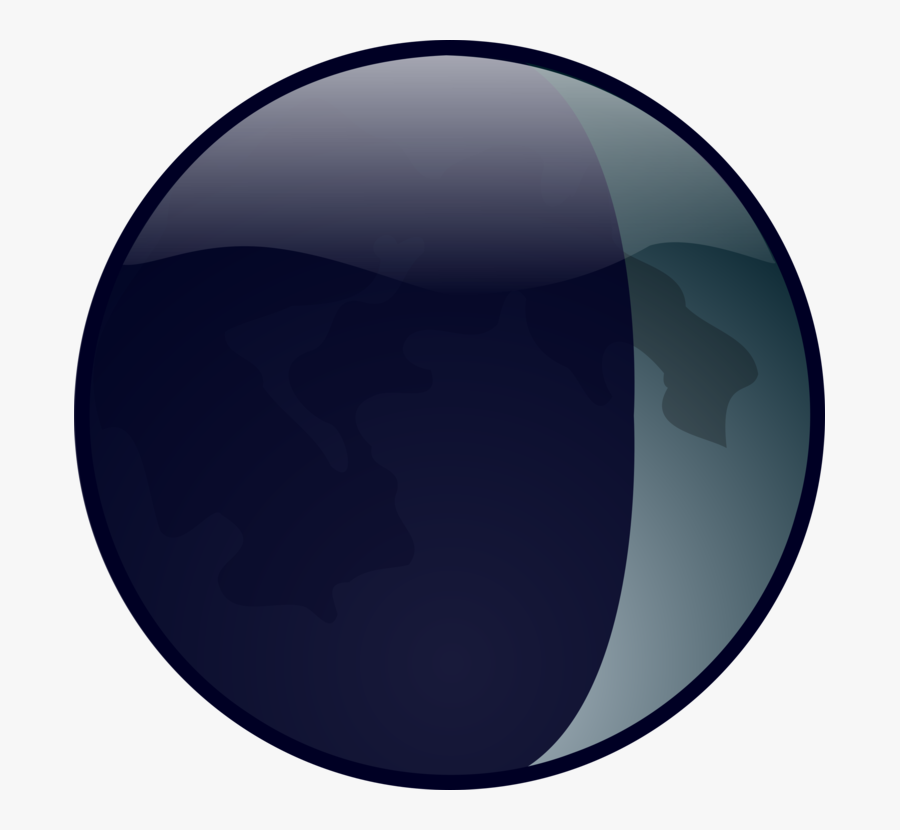 Clipart Waxing Crescent, Transparent Clipart
