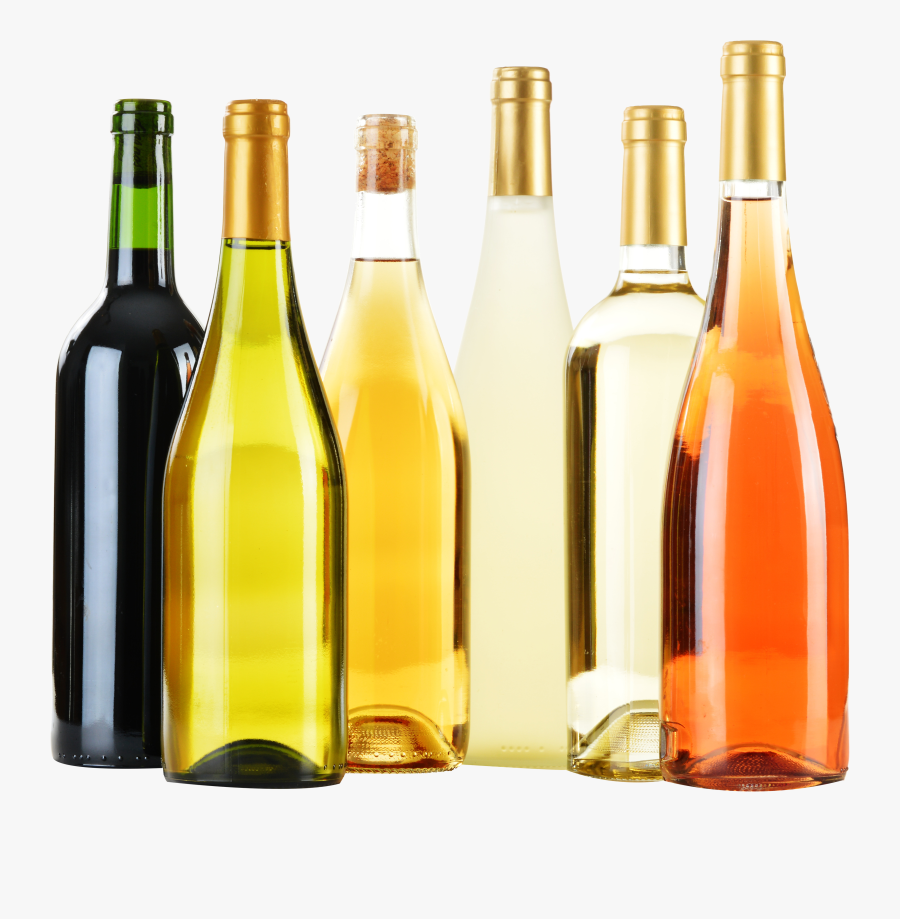 Wine Champagne Bottle Label Clip Art - Bottles Wines Clipart, Transparent Clipart