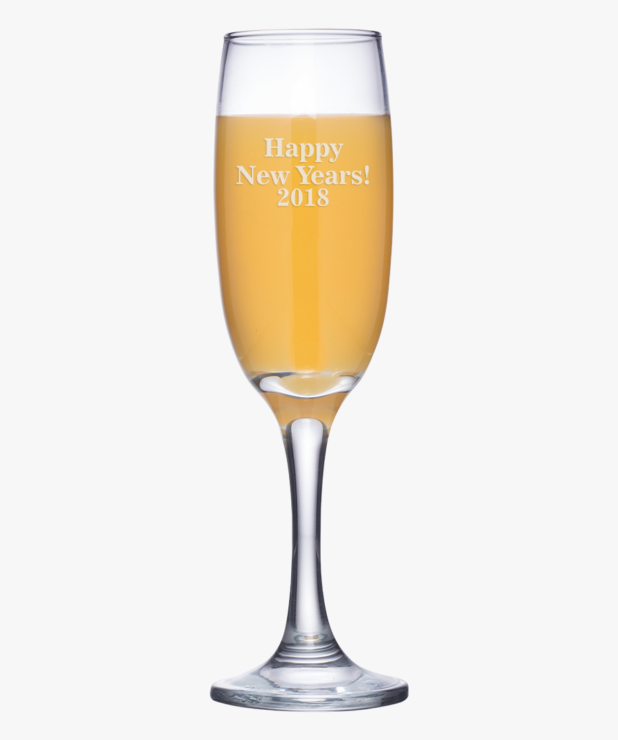 Clip Art New Years Champagne Glass - Champagne Glass, Transparent Clipart