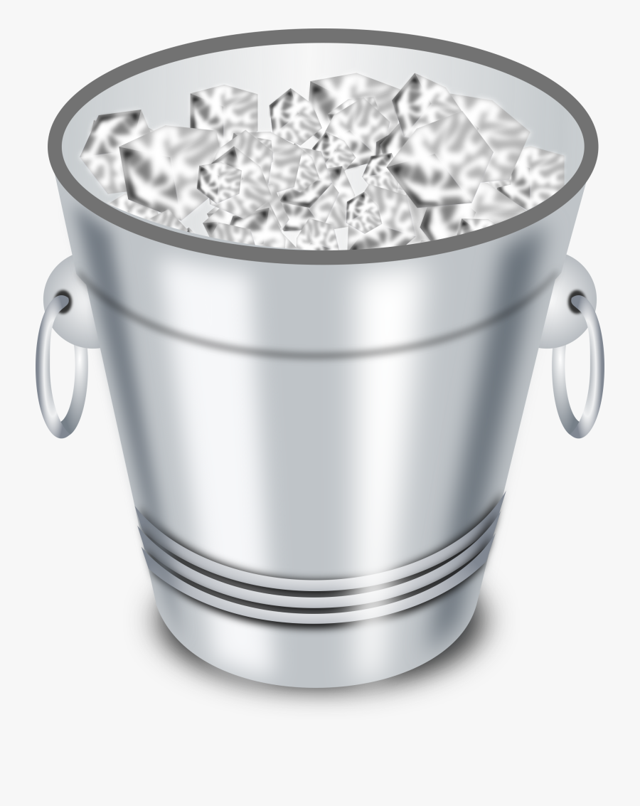 Champagne Bucket Use Like Base64 Clipart64 - Ice Bucket Png, Transparent Clipart