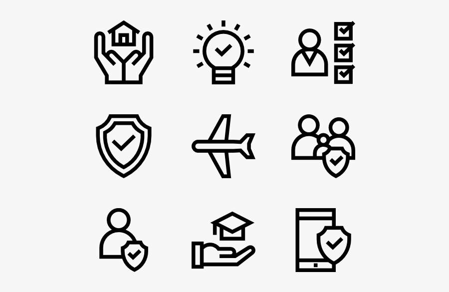 Insurance - Home Appliances Icon Png, Transparent Clipart