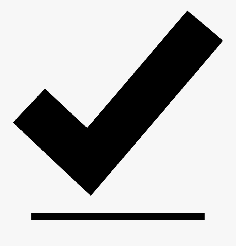 Clip Art Check Mark Font - Check Mark Svg, Transparent Clipart