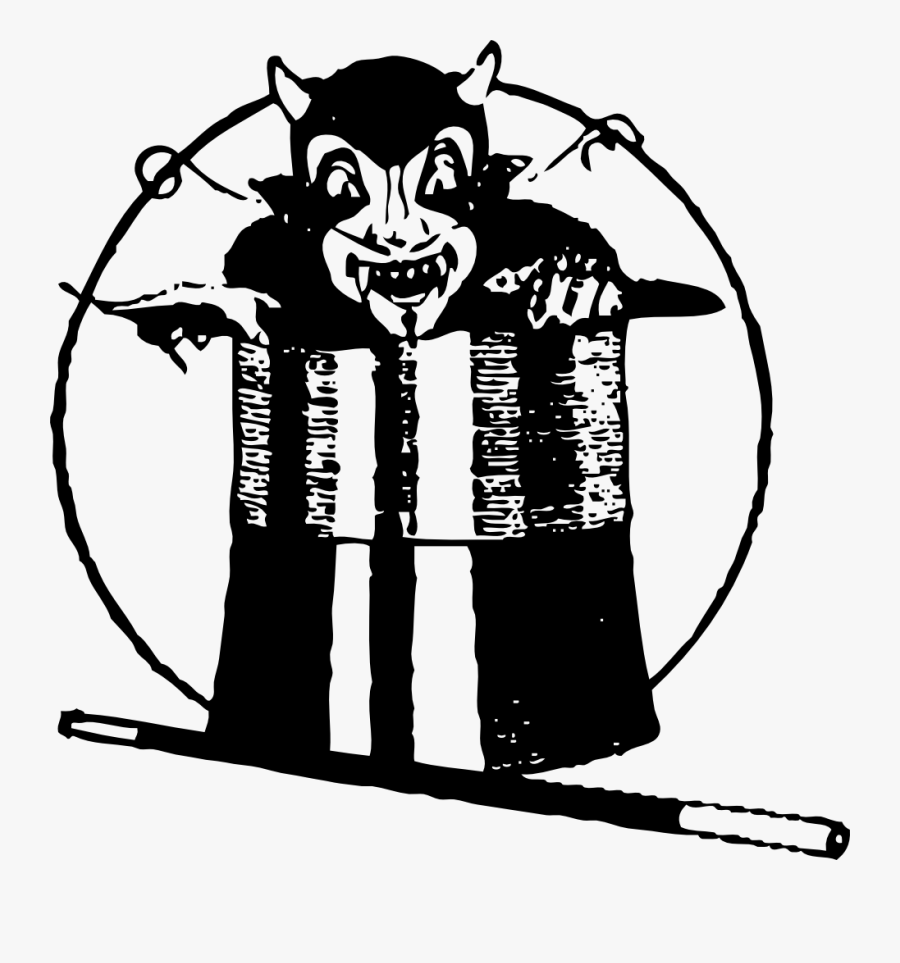 Devil In Top Hat, Transparent Clipart