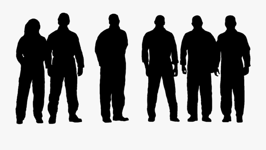3 Unique Leadership Challenges In Ministry To Men Clipart - People Silhouettes Transparent Background, Transparent Clipart