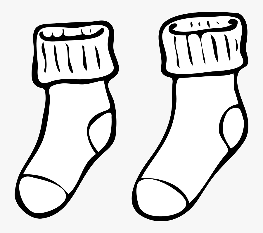 Pair Of Ears Clipart - Socks Clip Art, Transparent Clipart