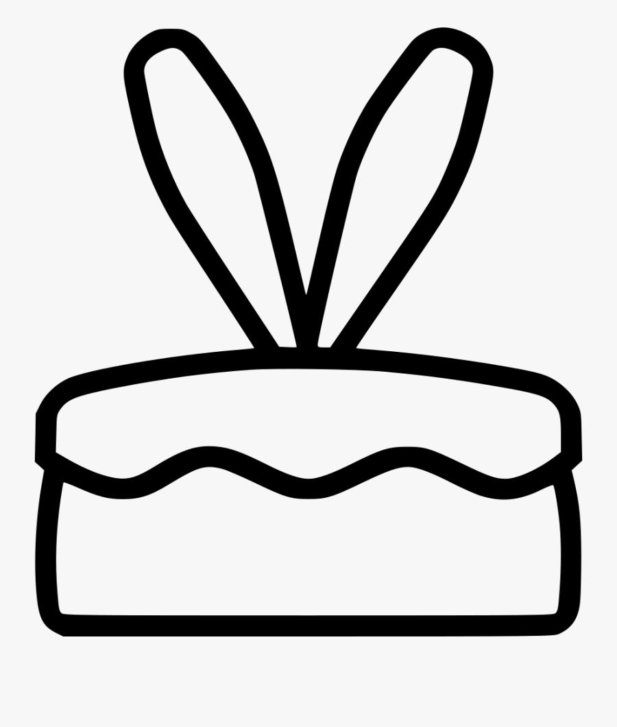Clip Art Cake Rabbit Dessert Png, Transparent Clipart