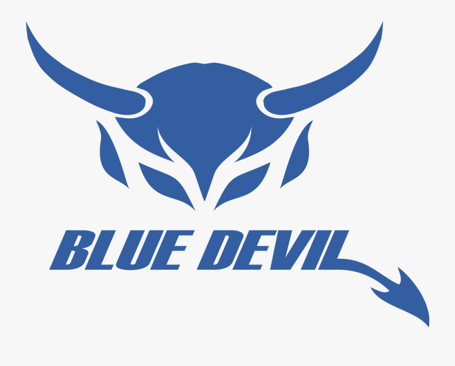 Blue Devil Logo Clip Art - Duke Blue Devils Logo, Transparent Clipart