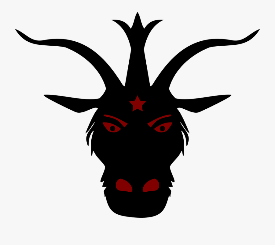 Devil Head - Satan Transparent, Transparent Clipart