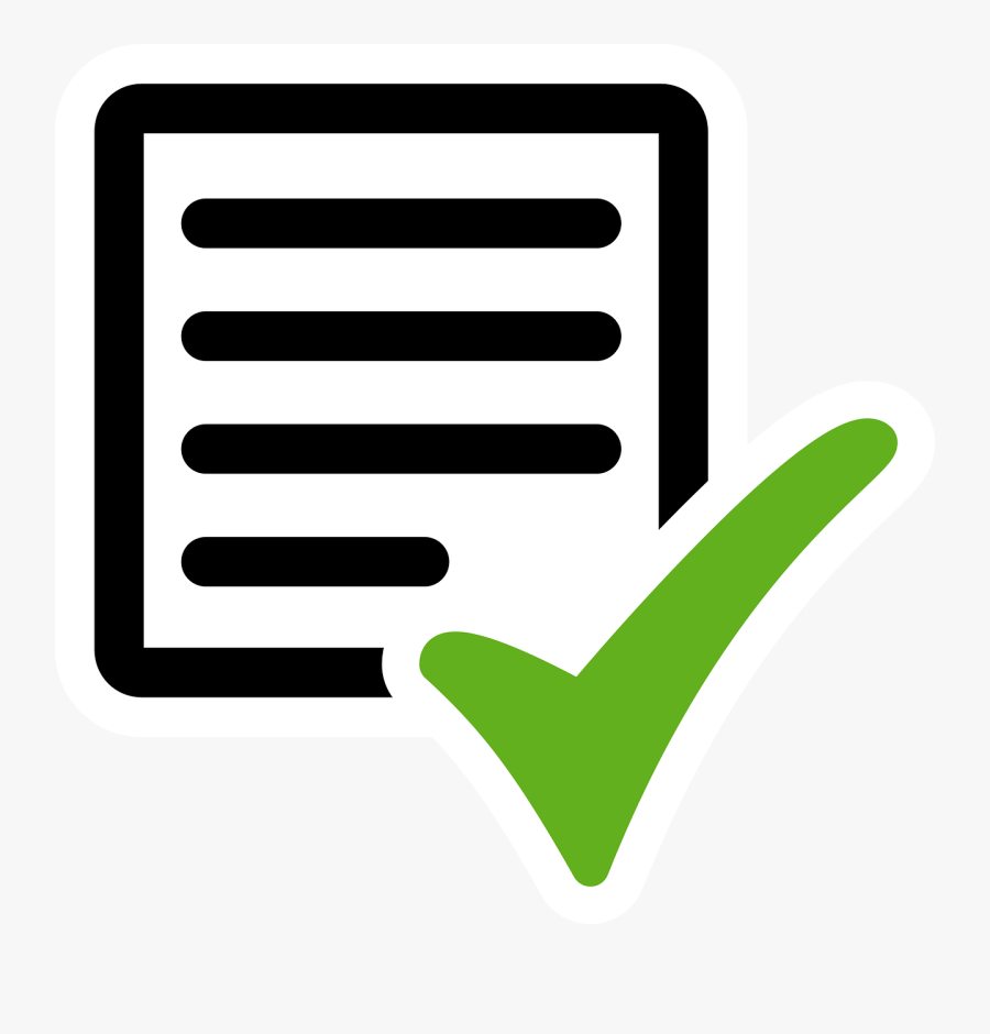 Check, Tick Mark, Check Mark - Imagenes Png De Ortografia, Transparent Clipart