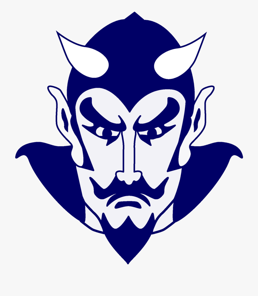 Blue Devil Logo - Reading Lockland Youth Football, Transparent Clipart