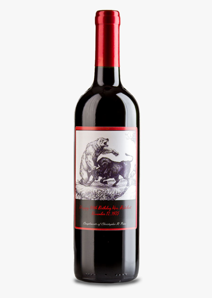 Wine Bottle , Transparent Cartoons - Ben Marco Malbec 2015, Transparent Clipart