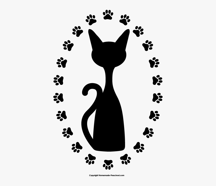 Free Paw Prints Clipart Jpg Free Stock - Cats Paw Prints Clip Art, Transparent Clipart