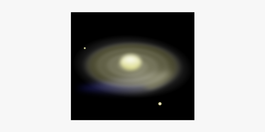 Spiral Galaxy M18 - Circle, Transparent Clipart