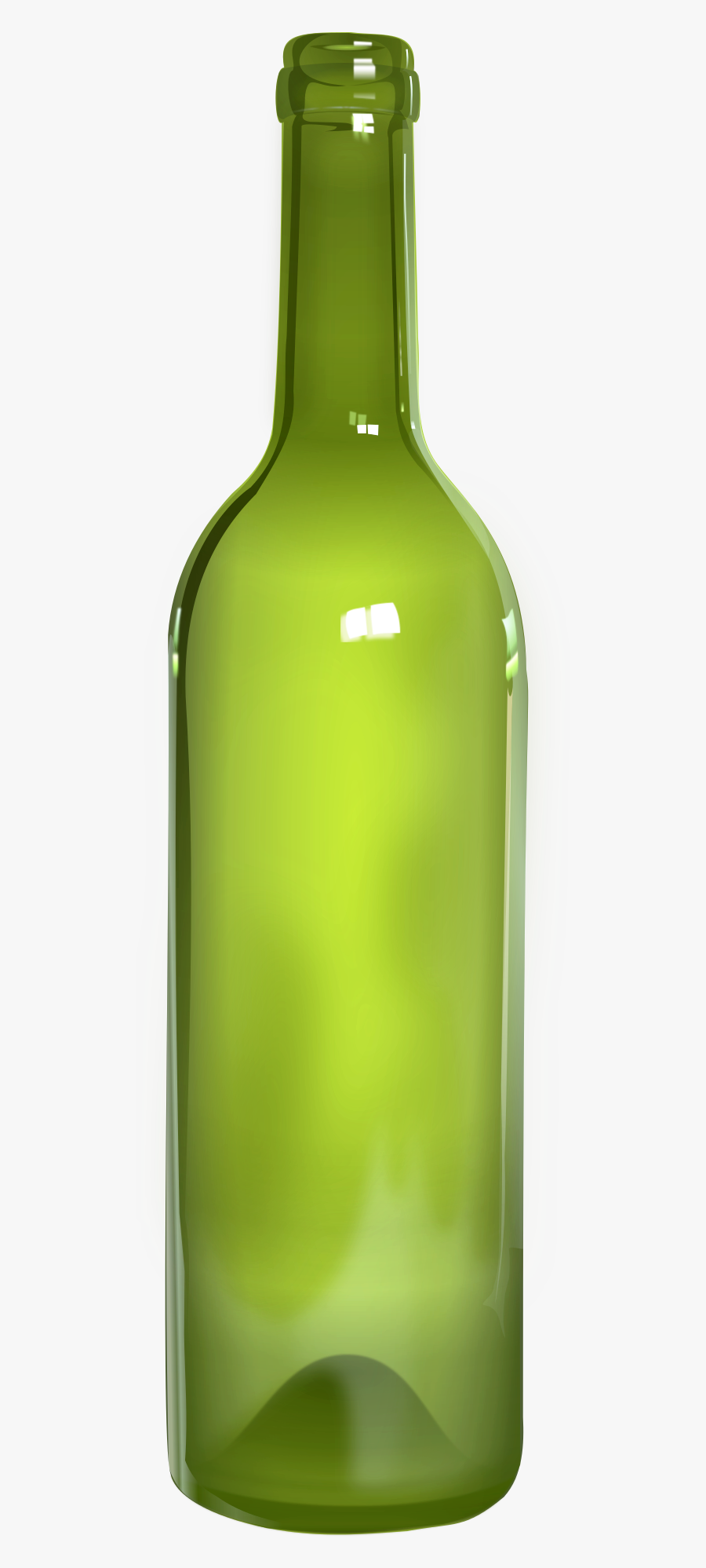 Bottle Transparent Background - Transparent Background Bottle Glass Png, Transparent Clipart