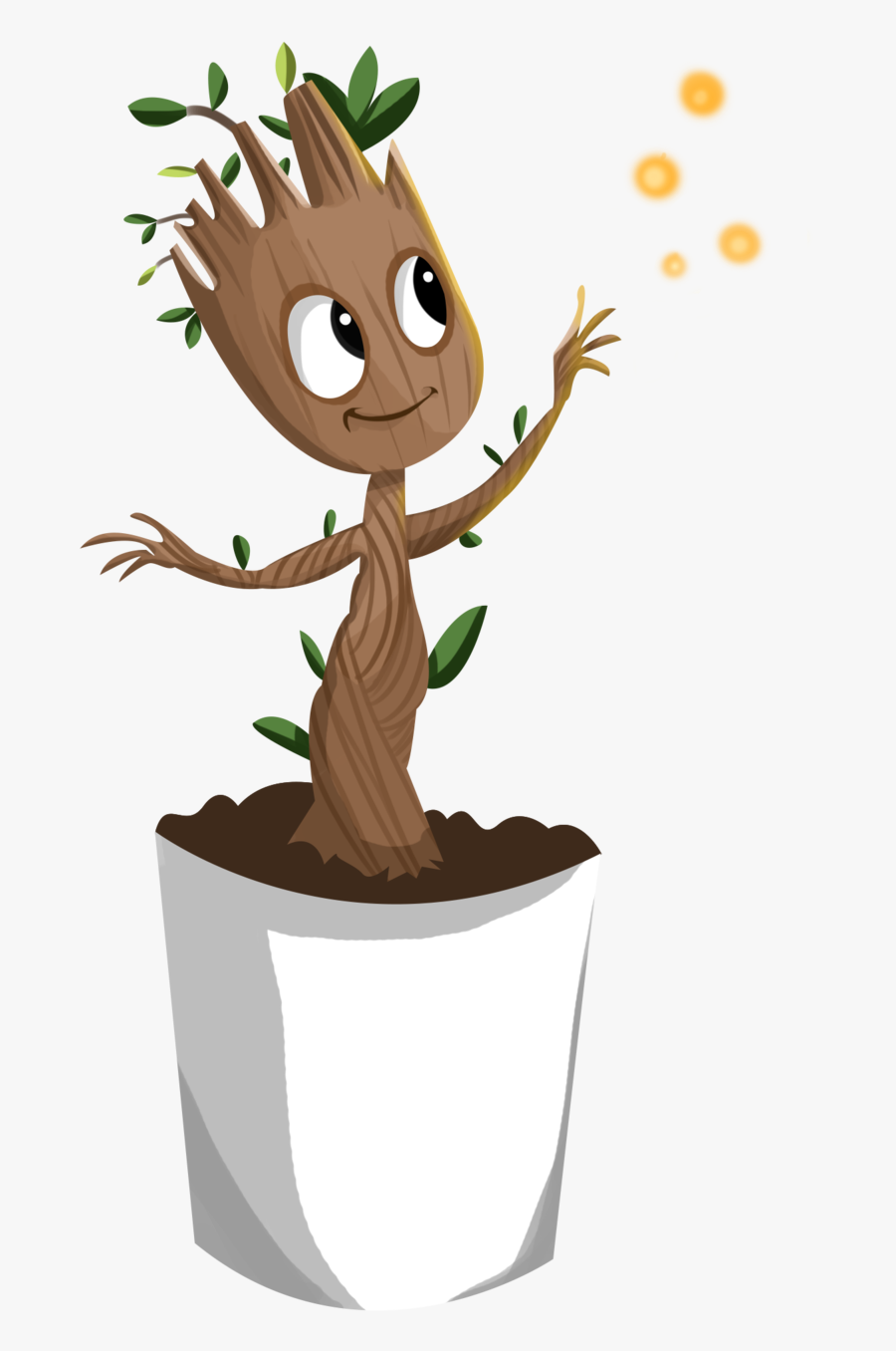 Baby Groot Png Clipart - Groot Png, Transparent Clipart