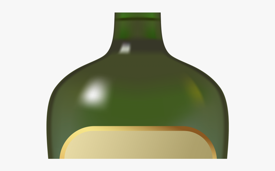 Glass Bottle, Transparent Clipart