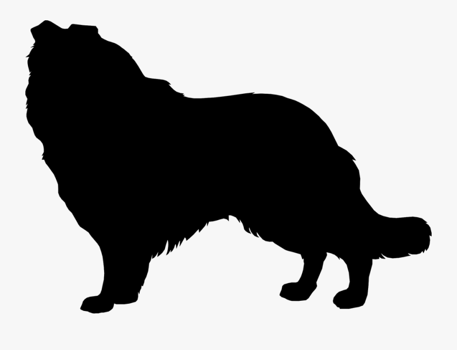 Dog Paw Prints Clipart - Transparent Background Dog Silhouette, Transparent Clipart