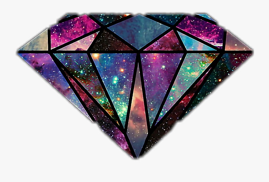 Sticker By Report Abuse - Cartoon Galaxy Diamond, Transparent Clipart