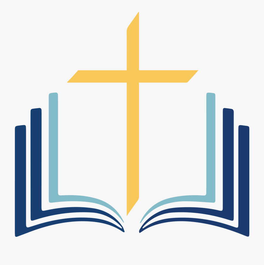 Logo - Bible And Cross Logo, Transparent Clipart