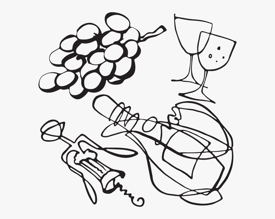Grapes, Transparent Clipart