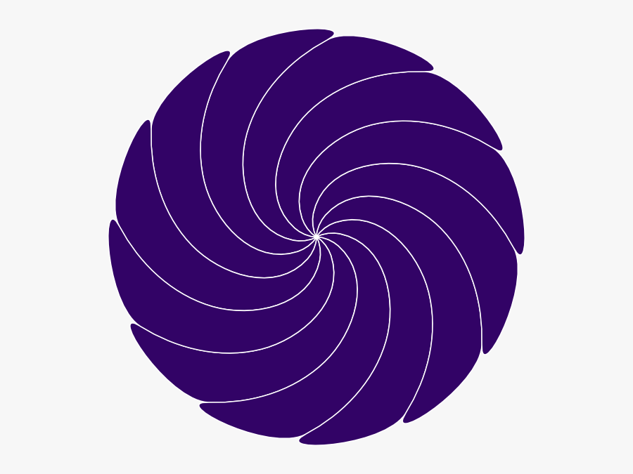 Purple Swirl Clip Art - Shapes Clip Art, Transparent Clipart