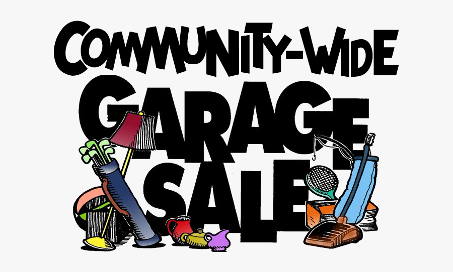 Huge Savona Neighborhood Garage Sale - Community Wide Garage Sale, Transparent Clipart