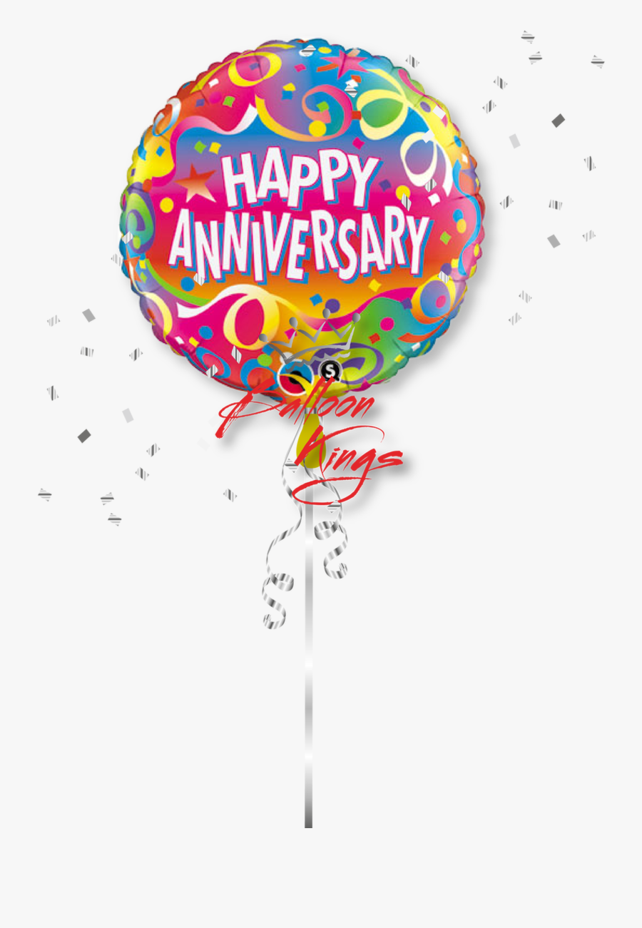 Happy Anniversary Confetti - Transparent Happy Anniversary Logo Png, Transparent Clipart