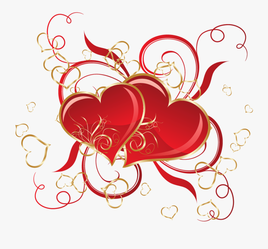 Transparent Love Clip Art - Happy Anniversary Heart Png, Transparent Clipart