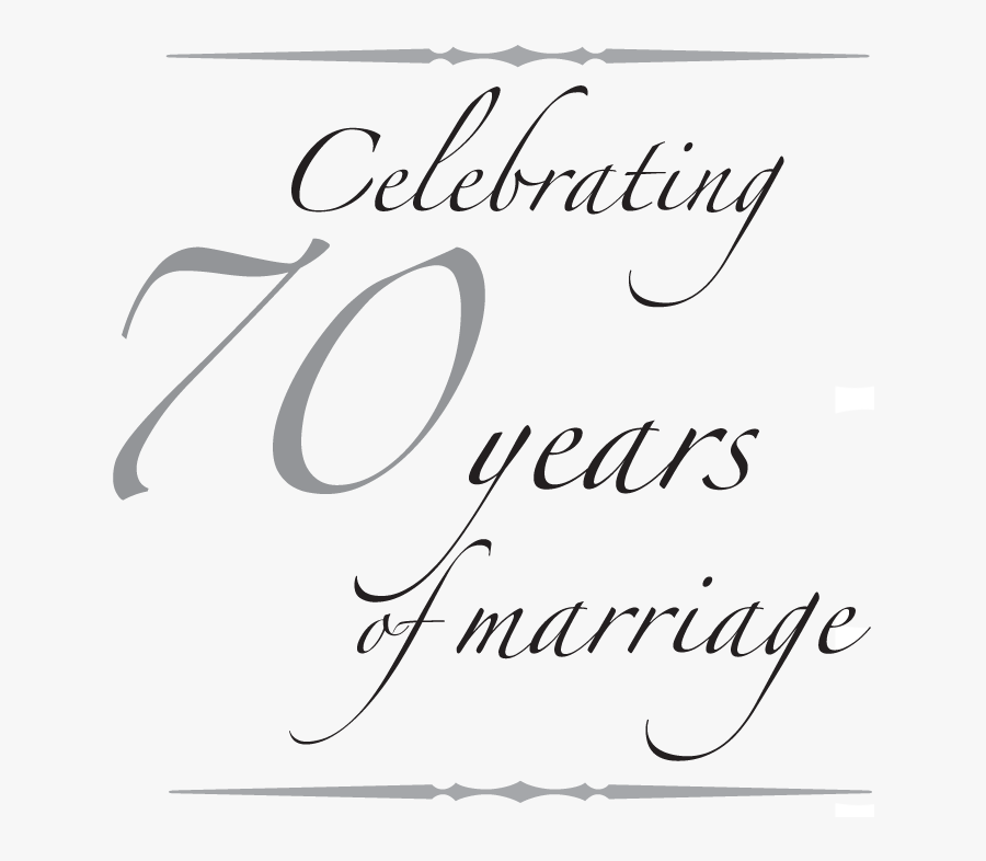 Transparent Wedding Anniversary Clipart - Caleruega, Transparent Clipart