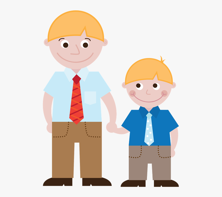 Father And Son Clipart Desktop Backgrounds Graphic - Boy And Dad Clipart, Transparent Clipart