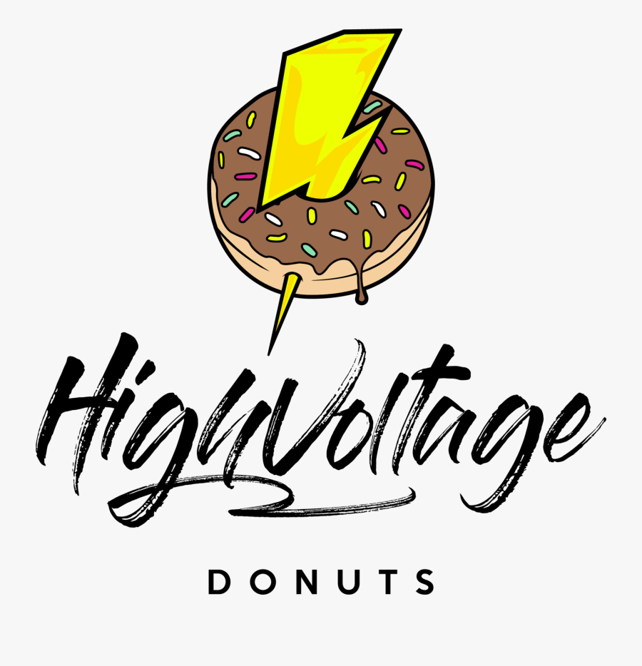 Donut Clipart Galaxy - High Voltage Donuts, Transparent Clipart