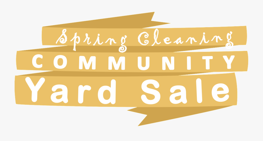 Jpg Transparent Download Community Yard Sale Clipart - Spring Cleaning Community Yard Sale, Transparent Clipart