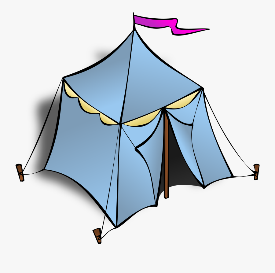 Tent Clip Art, Transparent Clipart