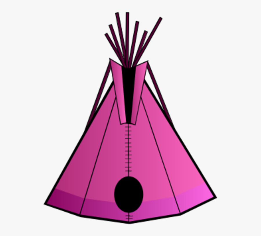 Indian Tent Vector Clip Art - Native American Teepee Clipart, Transparent Clipart