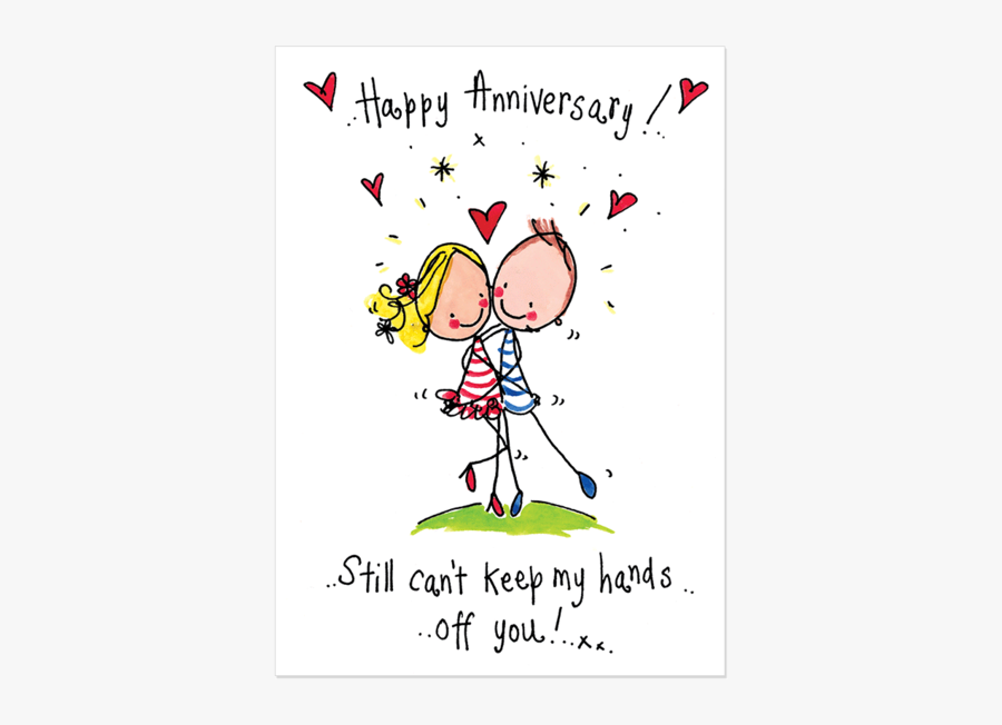 Happy Anniversary Still Can"t Keep My Hands Off You - Happy Anniversary Cute Couple, Transparent Clipart