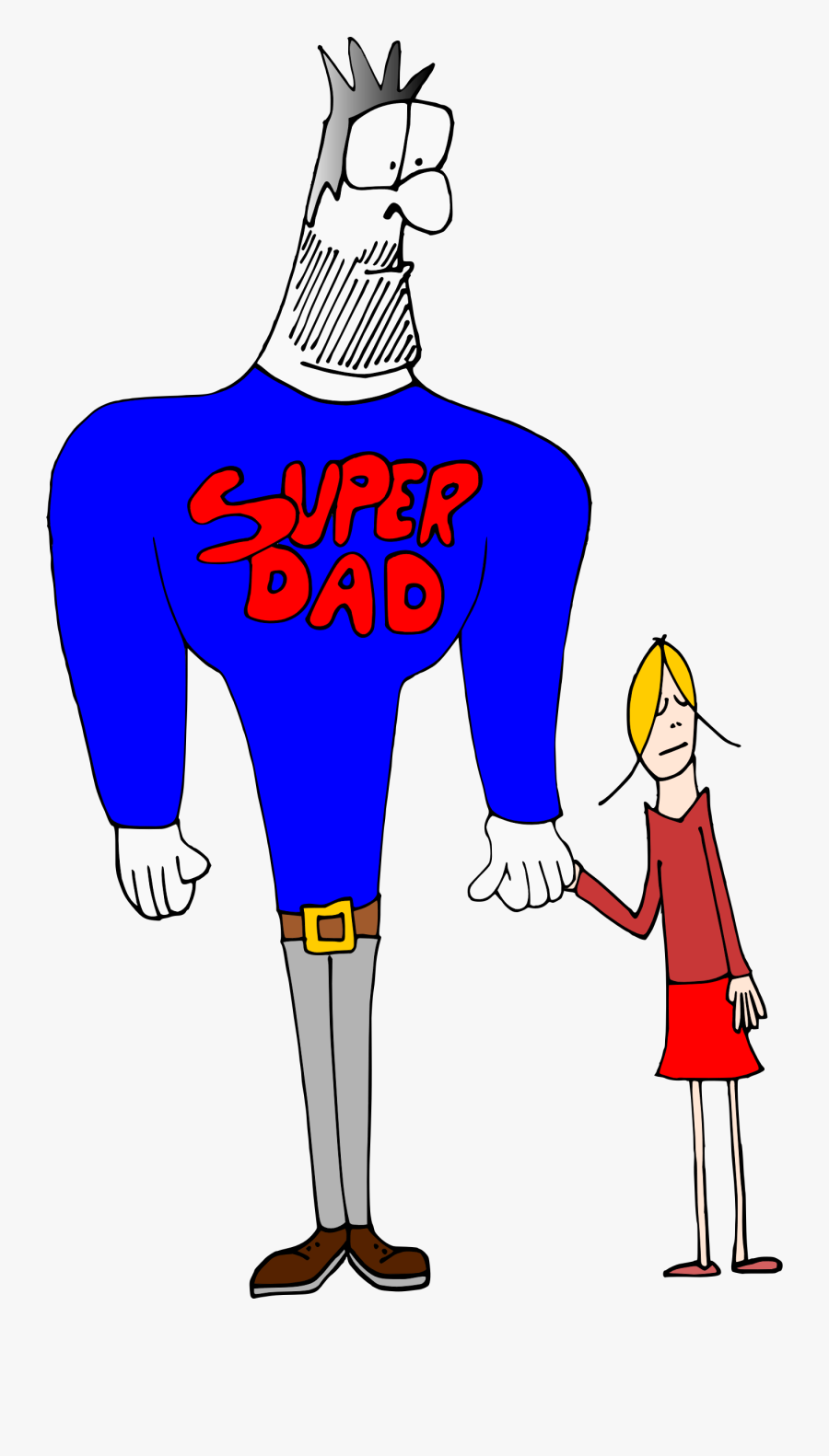 Super Dad Day Clip Arts - Clipart Big Dad, Transparent Clipart